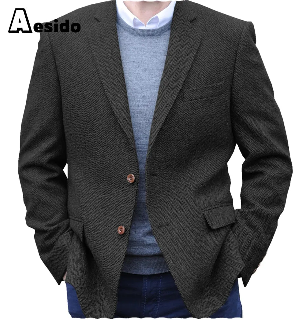 Men's Notch Lapel Blazer