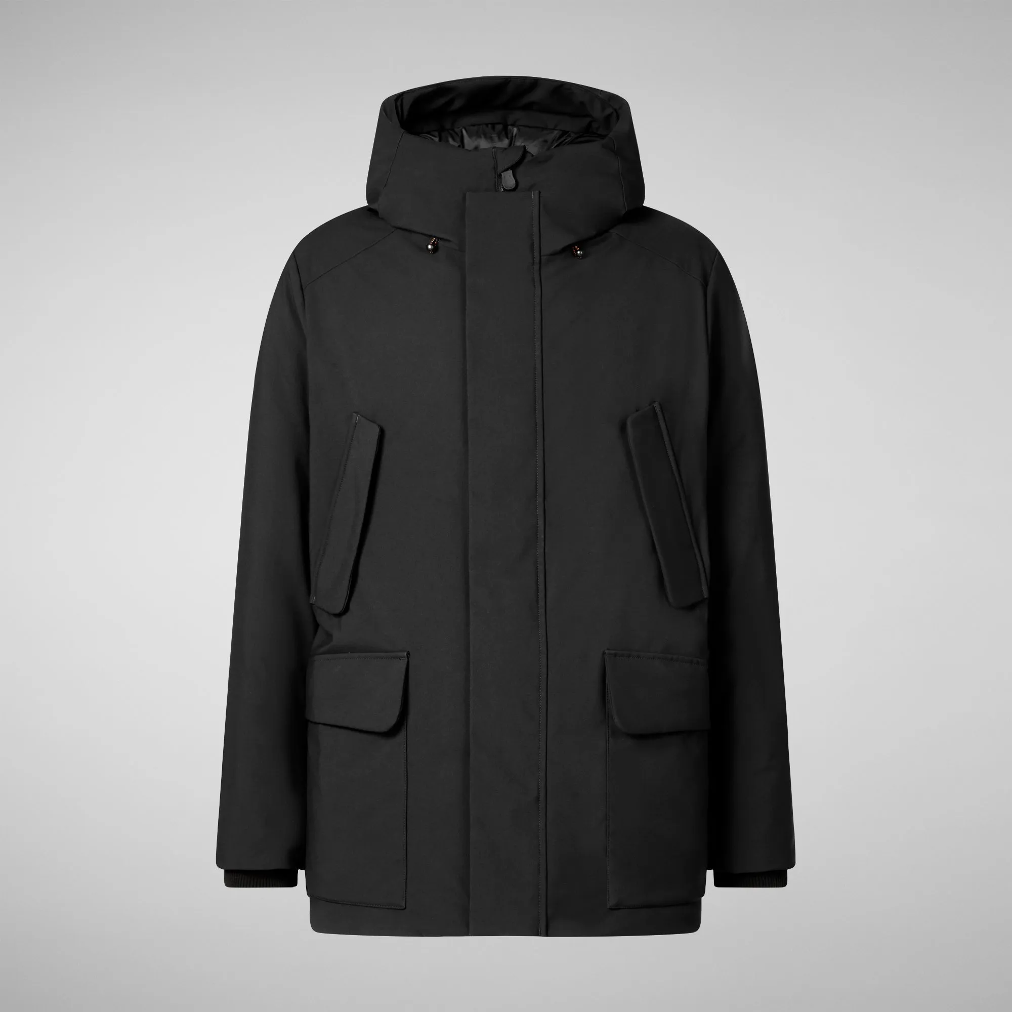 Men's  parka Elon in black