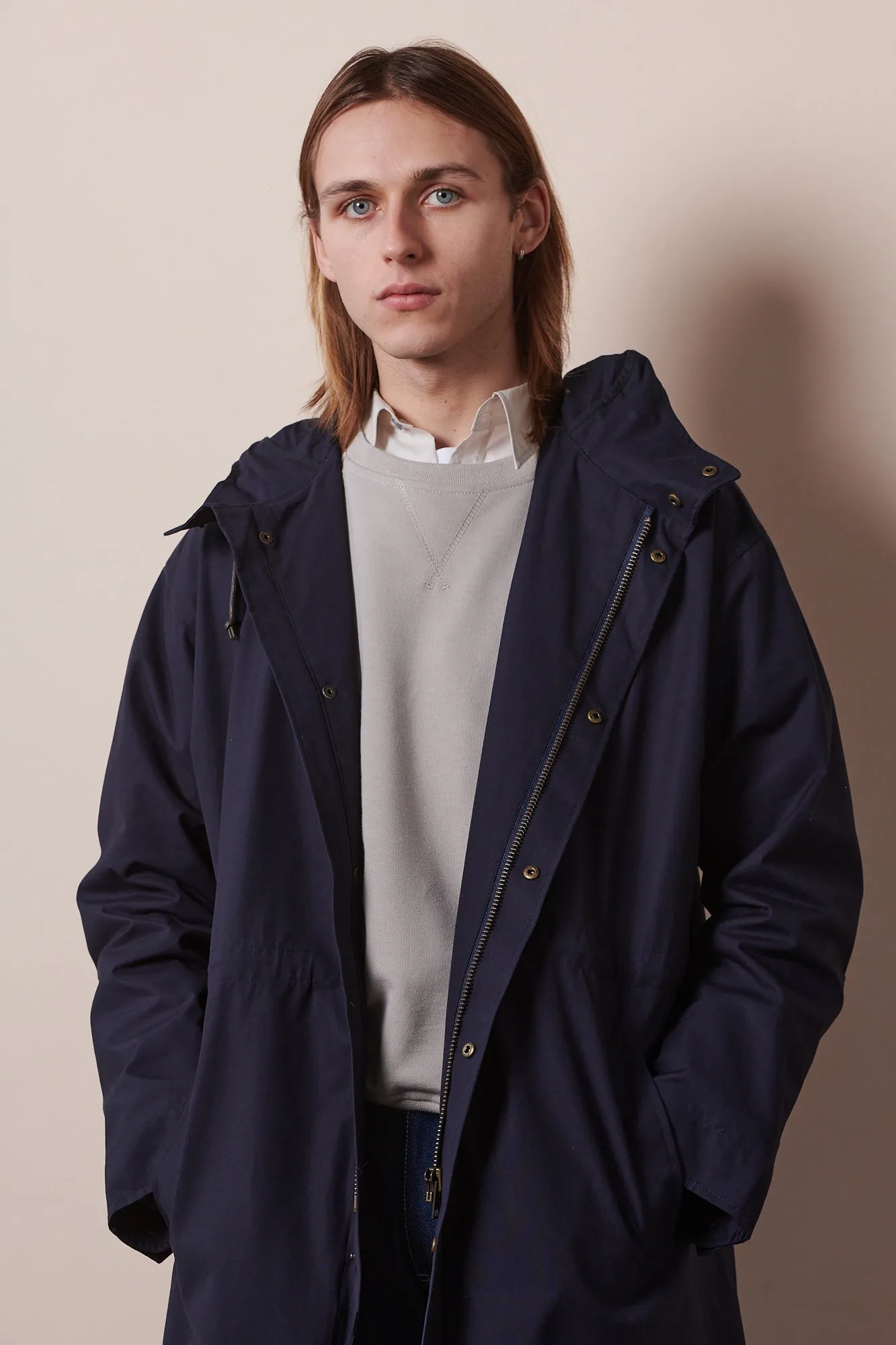 Men's Parka - Navy