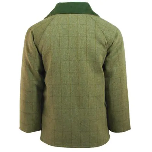 Men's Waterproof & Windproof Tweed Jacket - Durable Outdoor Wear