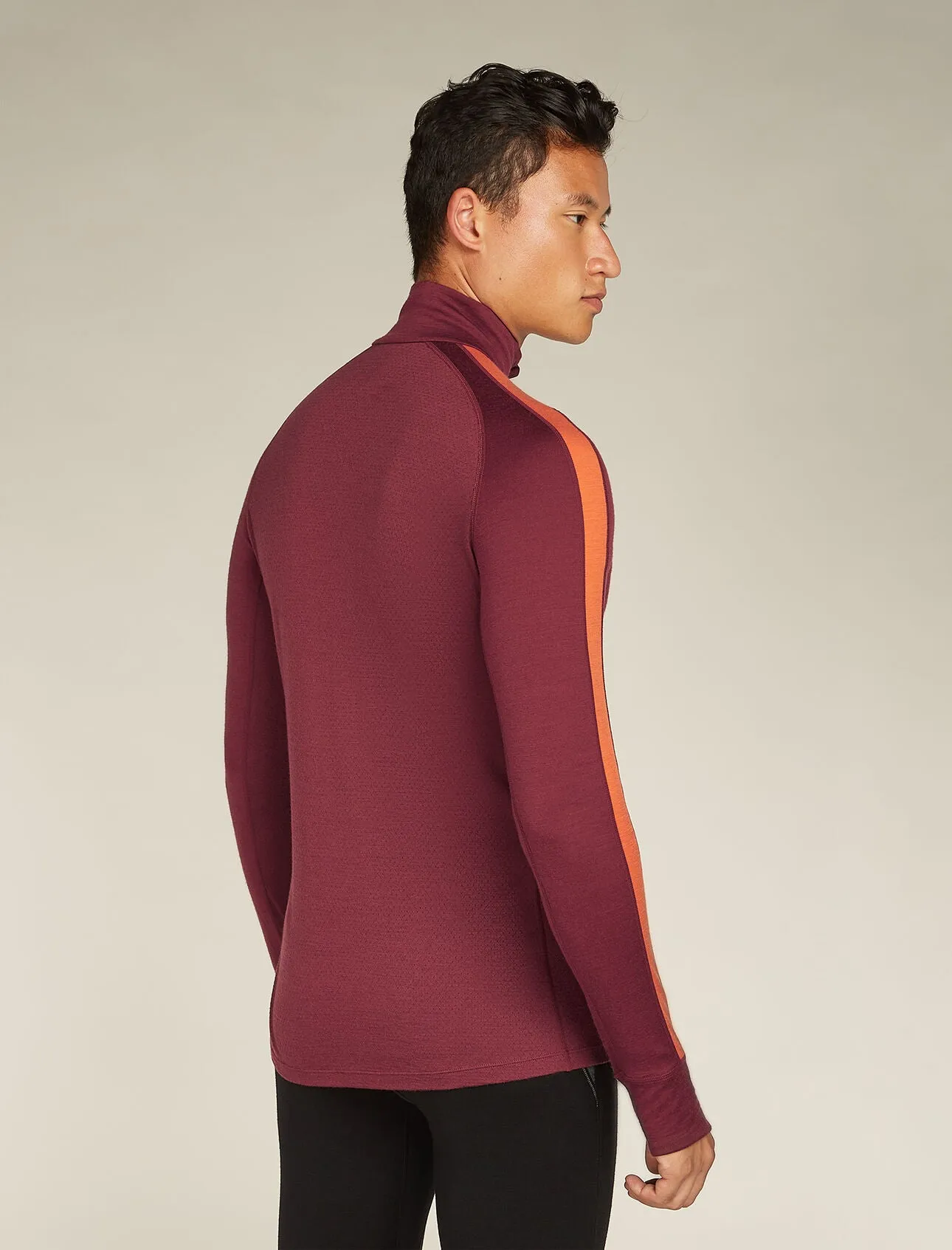 Merino 200 ZoneKnit™ Long Sleeve Half Zip Thermal Top (Men's)