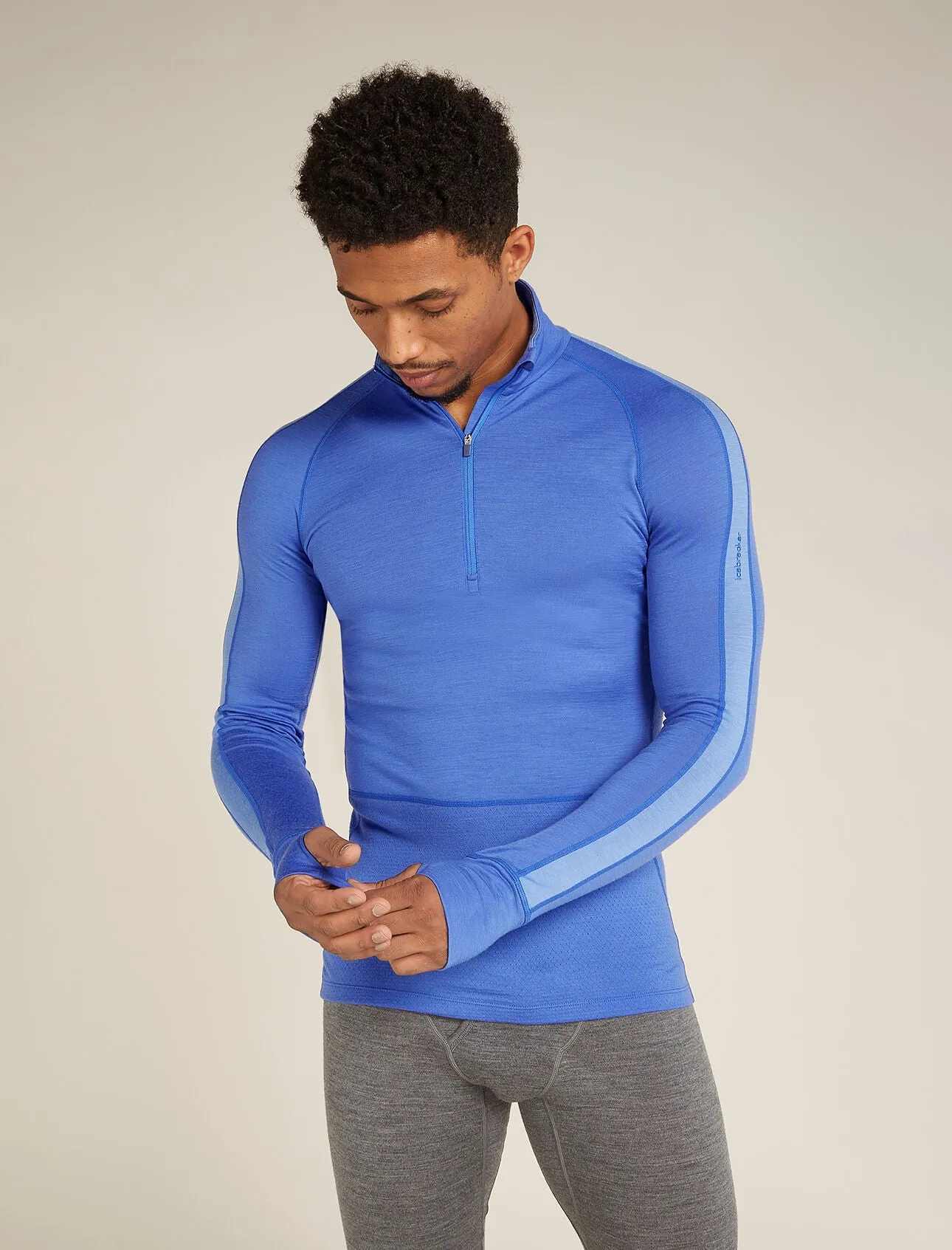 Merino 200 ZoneKnit™ Long Sleeve Half Zip Thermal Top (Men's)