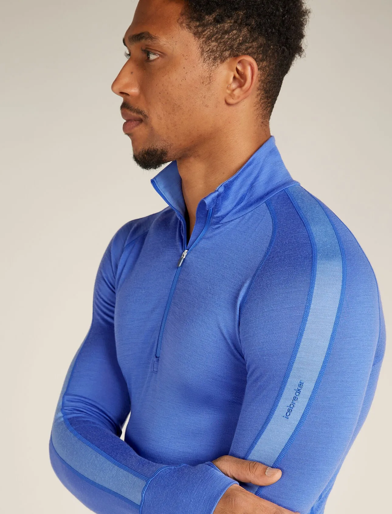 Merino 200 ZoneKnit™ Long Sleeve Half Zip Thermal Top (Men's)