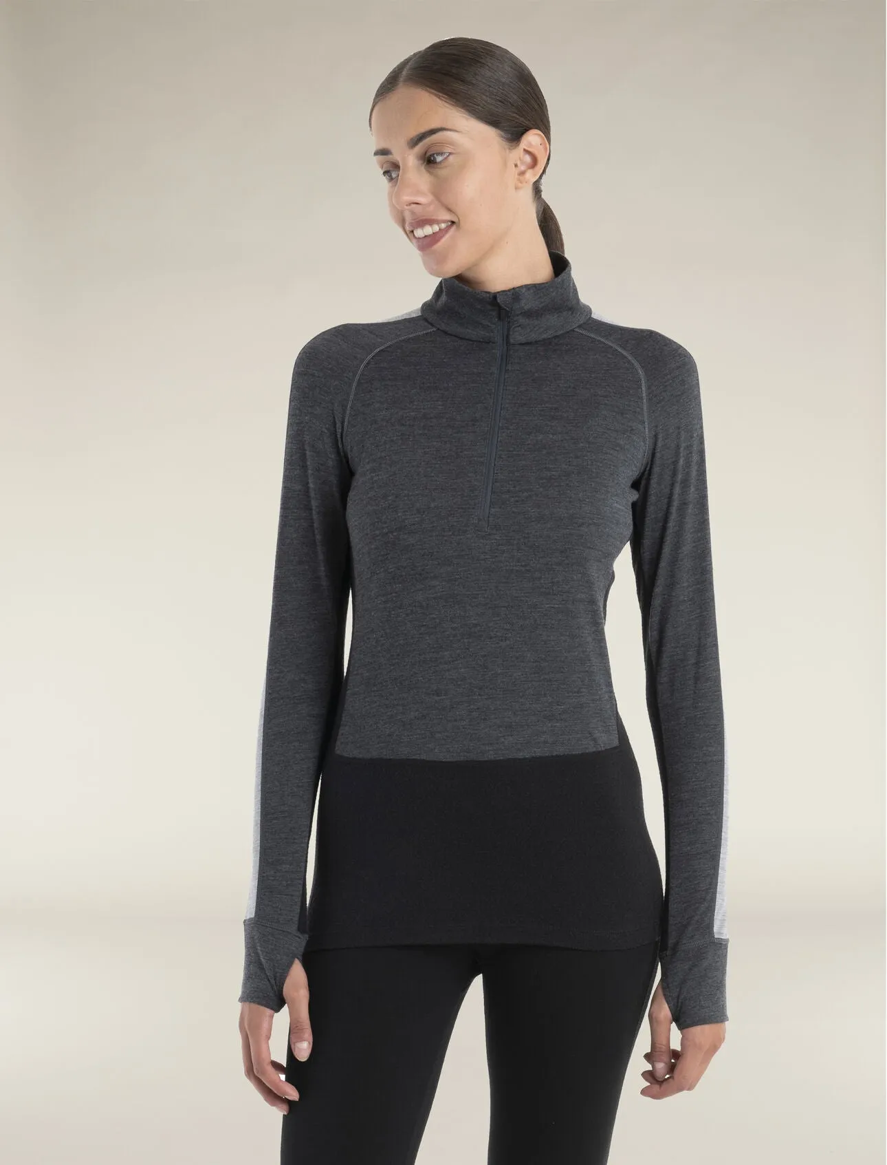 Merino 200 ZoneKnit™ Long Sleeve Half Zip Thermal Top (Women's)