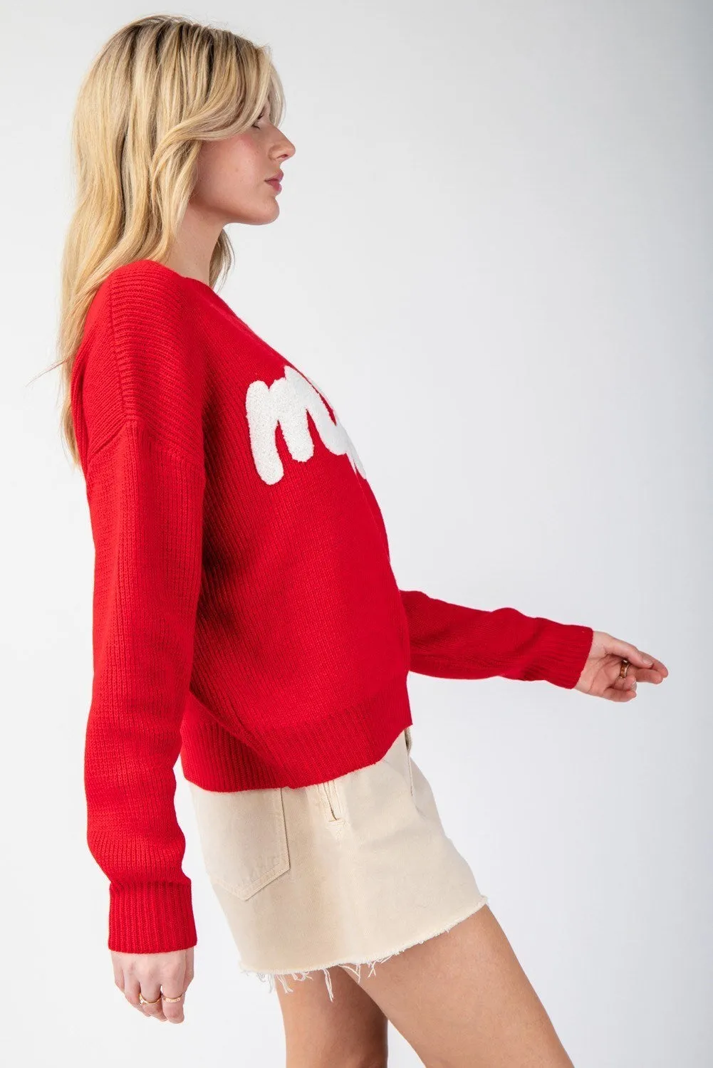 Merry Stitch Long Sleeve Sweater