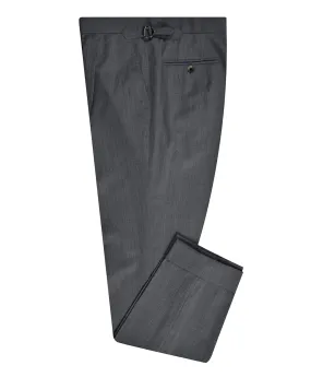 Mid Grey Wool Dress Pant