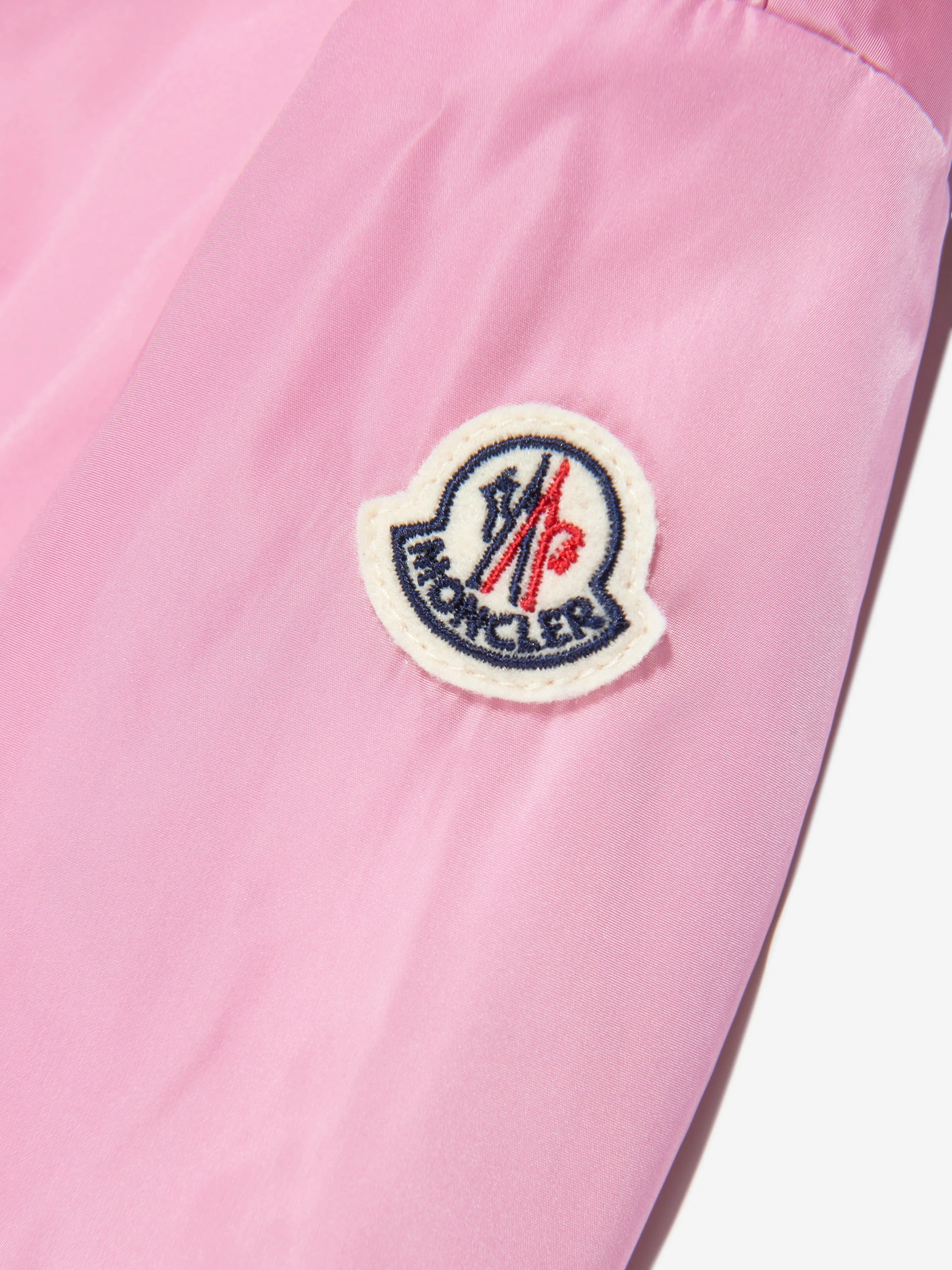 Moncler Enfant Baby Girls Messein Long Parka in Pink