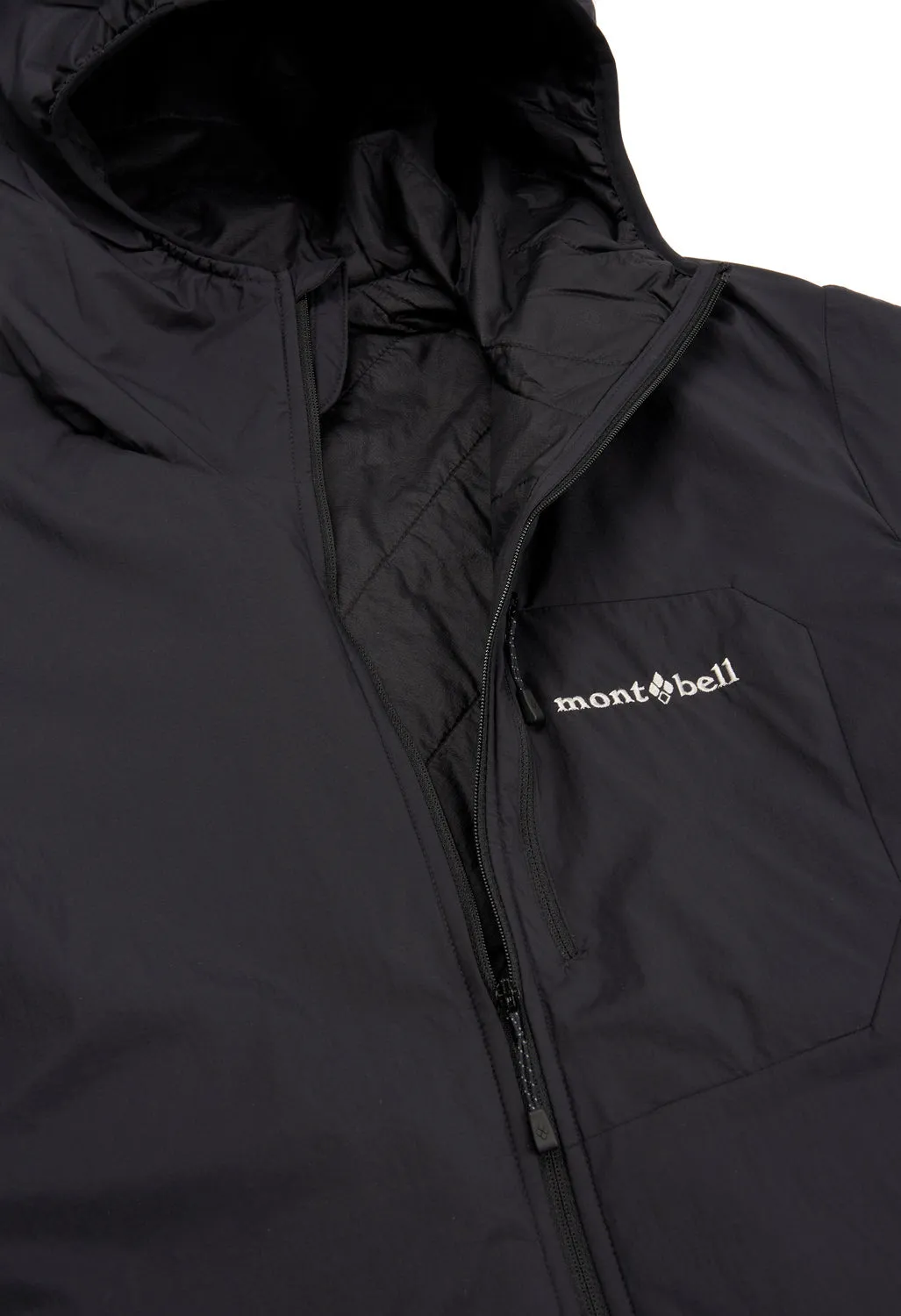 Montbell Men's Ex Light Thermawrap Parka - Black