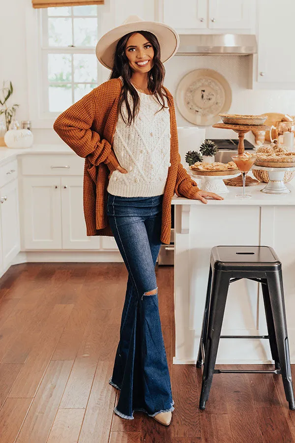 Most Loved Knit Sweater In Cream