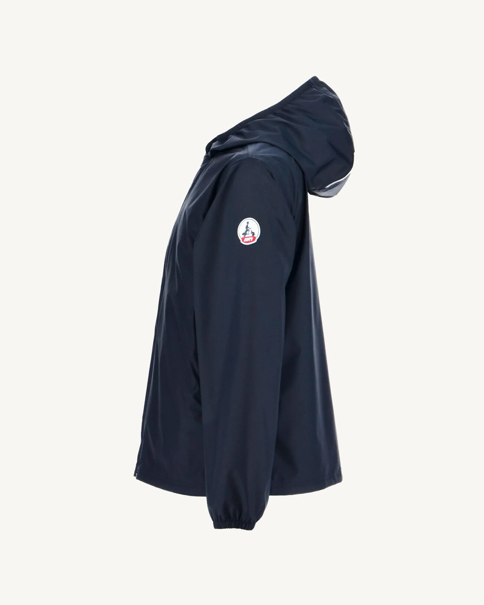 Navy Madeira kid's waterproof hooded jacket