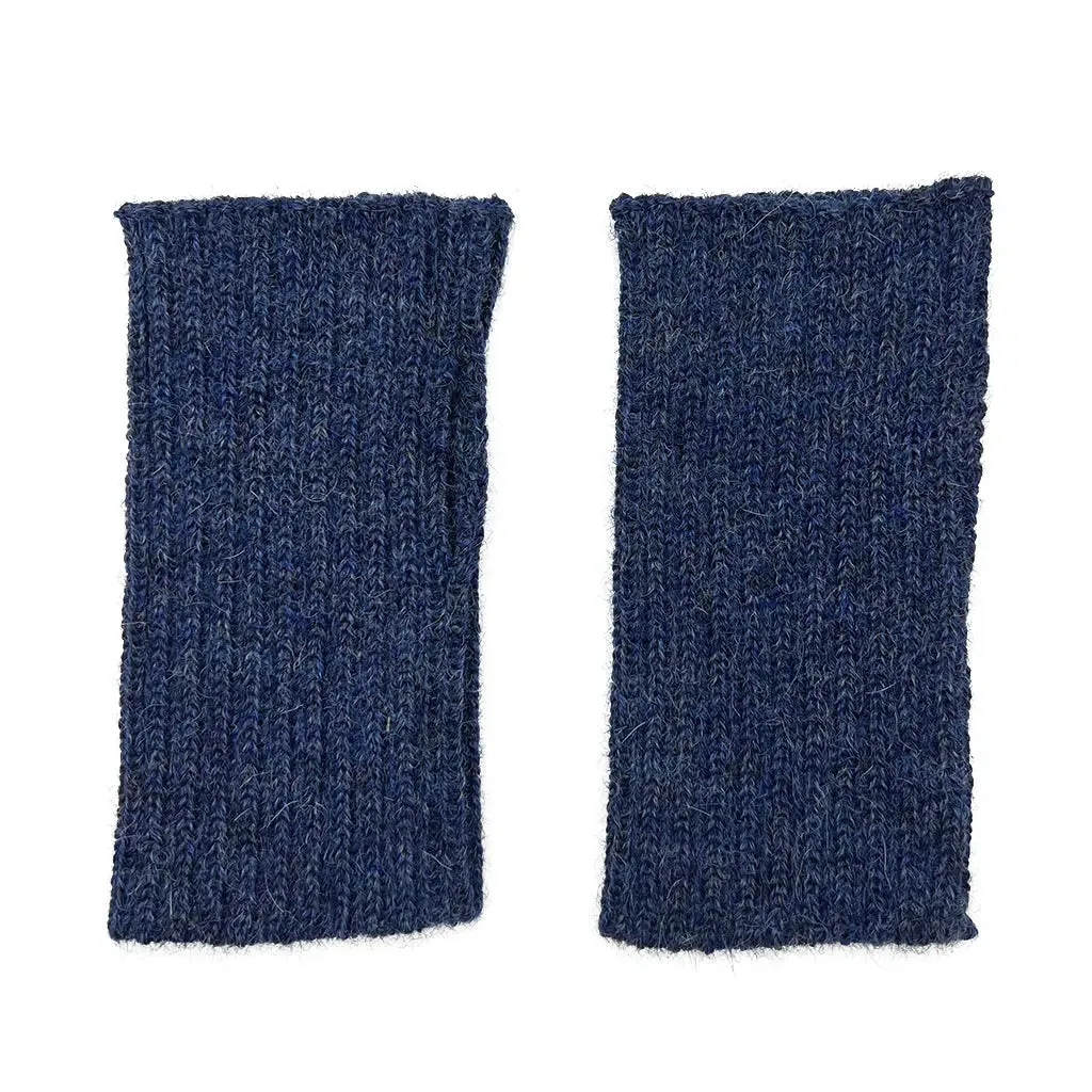 Navy Minimalist Alpaca Gloves | Ethical Style