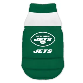 New York Jets Pet Parka Puff Vest