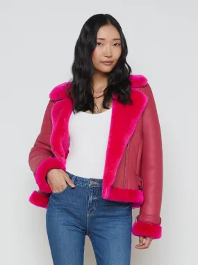 Niri Shearling Leather Jacket