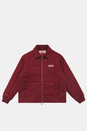 OVAL LOGO QUILTED MECHANICS JACKET