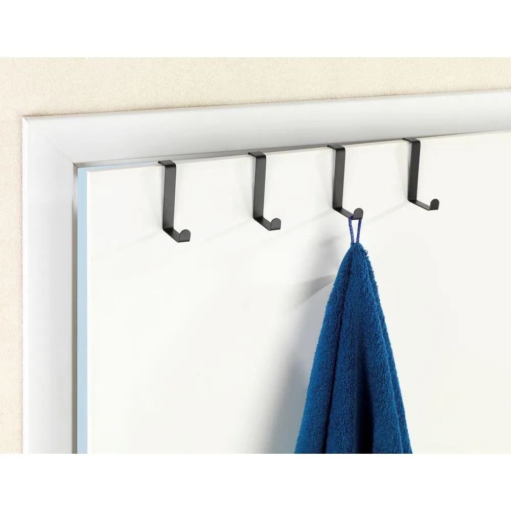 Over Door Hooks 4 Pack Black