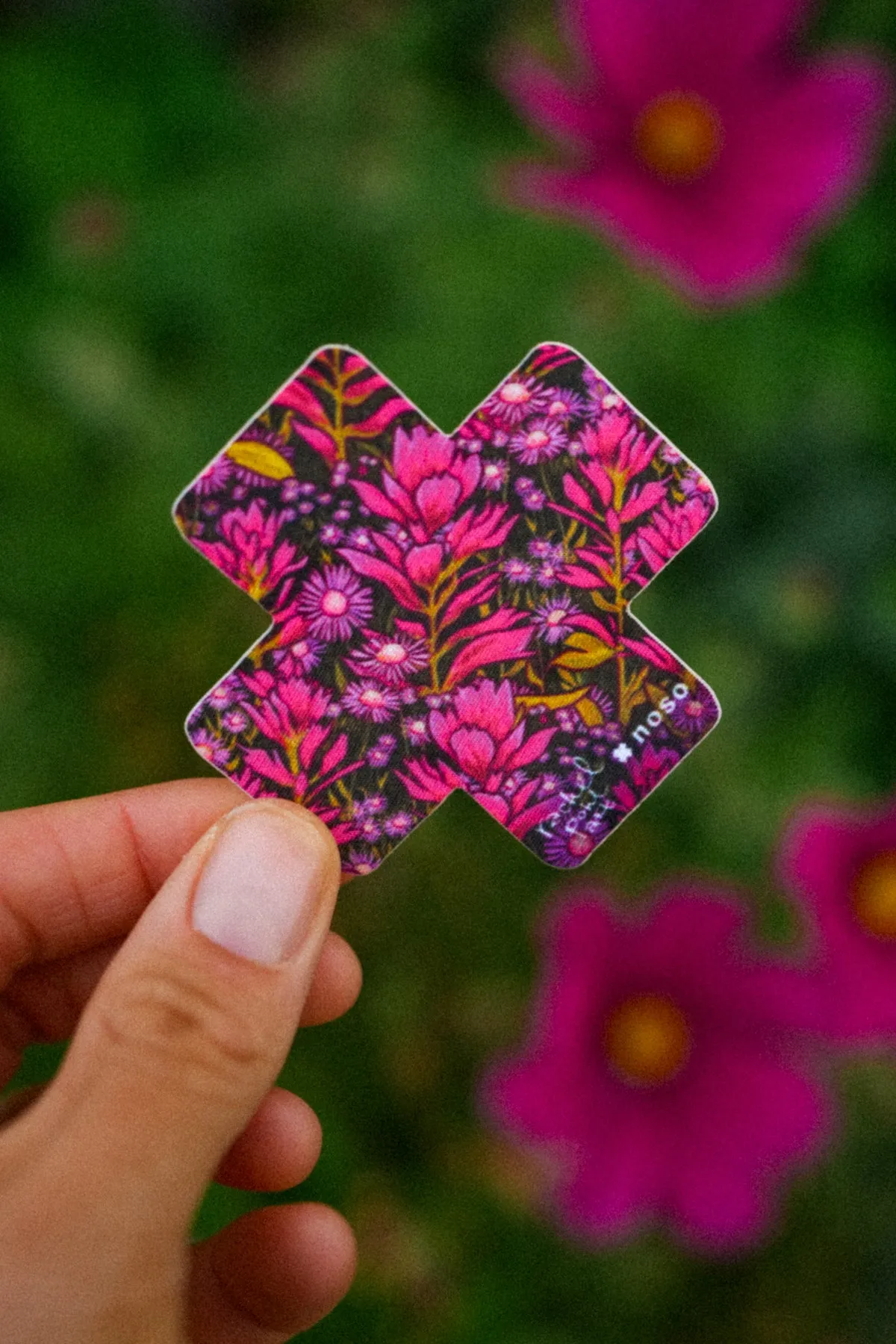 Paintbrush   Asters X // 2.5x2.5” Noso Repair Patch