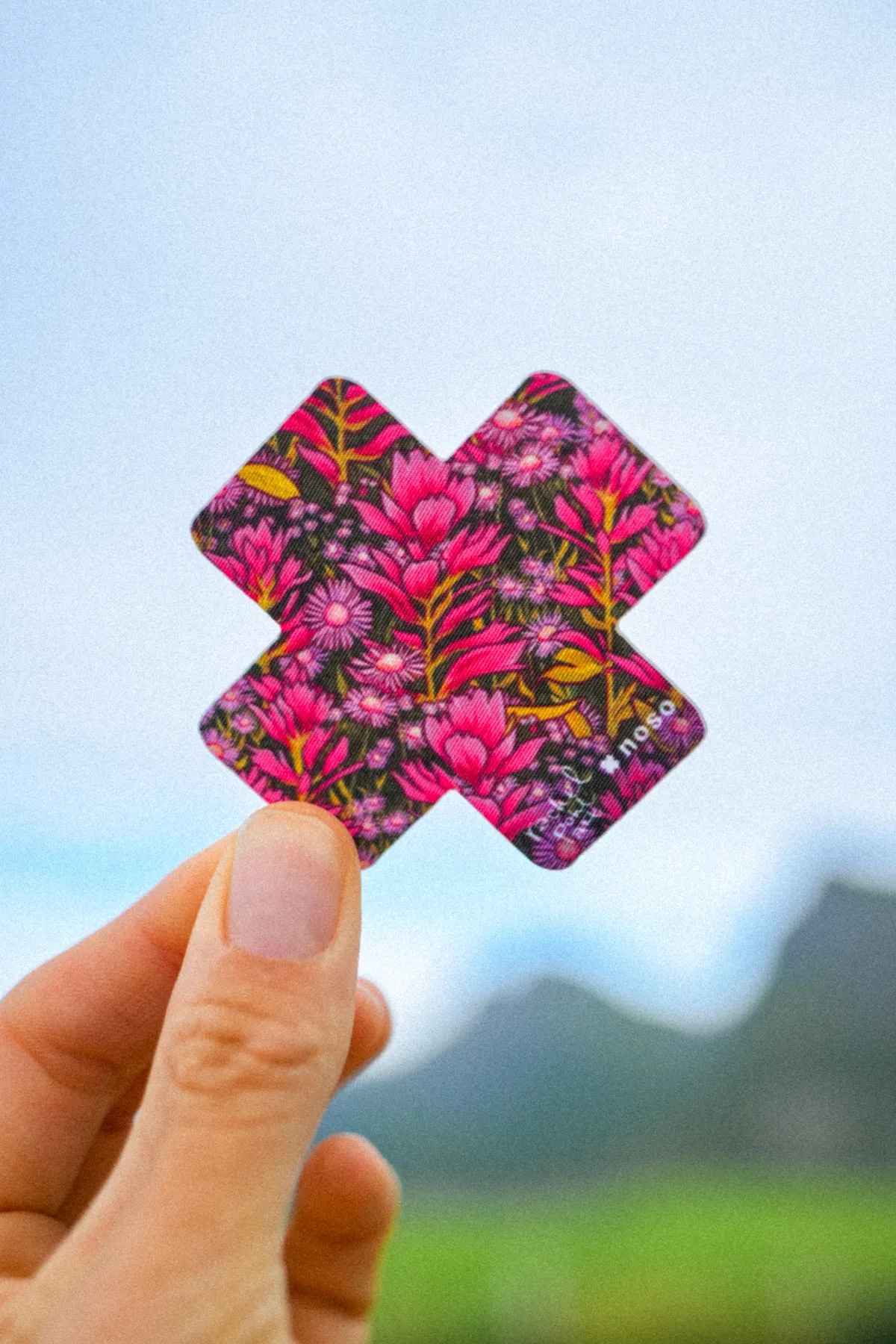 Paintbrush   Asters X // 2.5x2.5” Noso Repair Patch