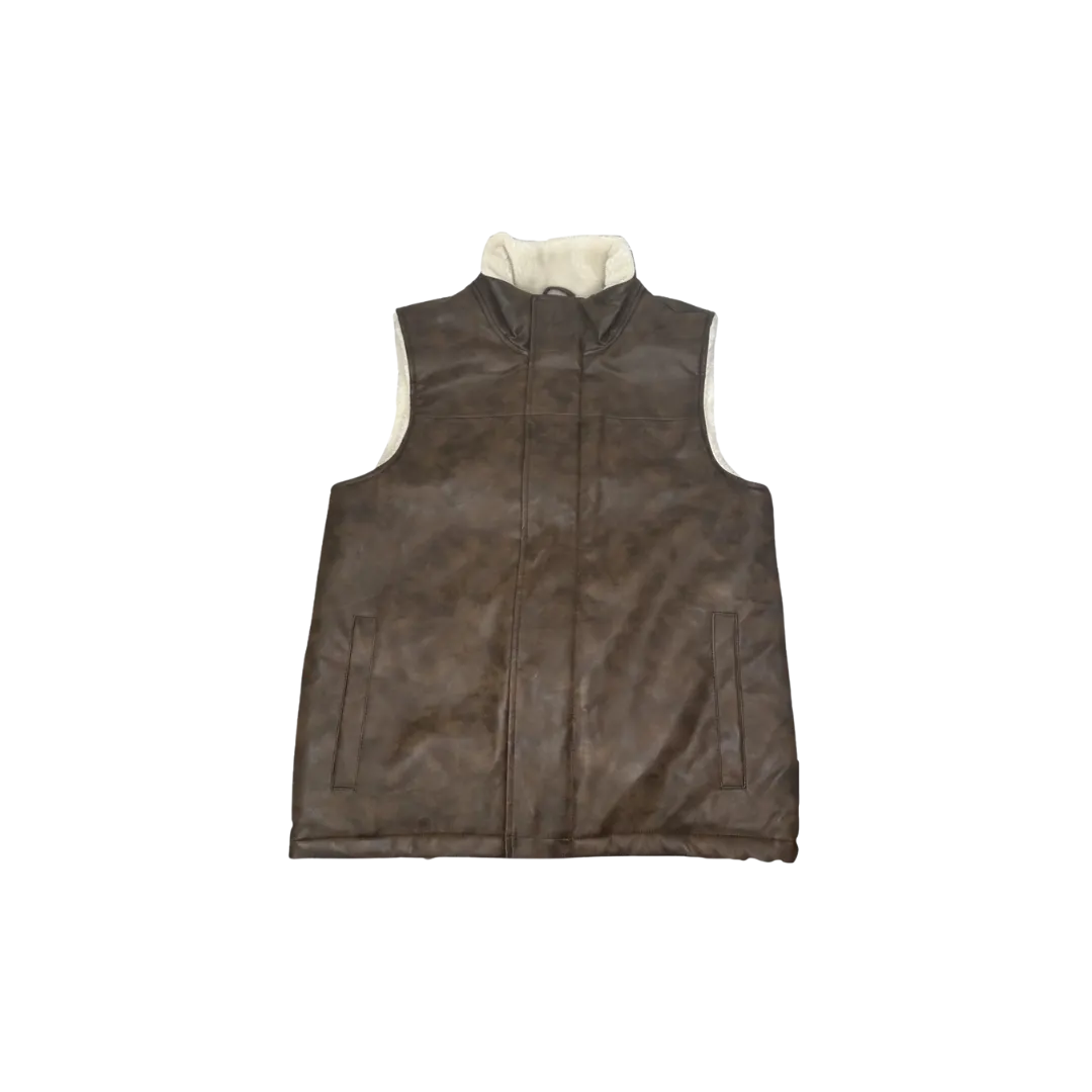 Panhandle Slim Men's Powder River Outfitters  Camel Vest