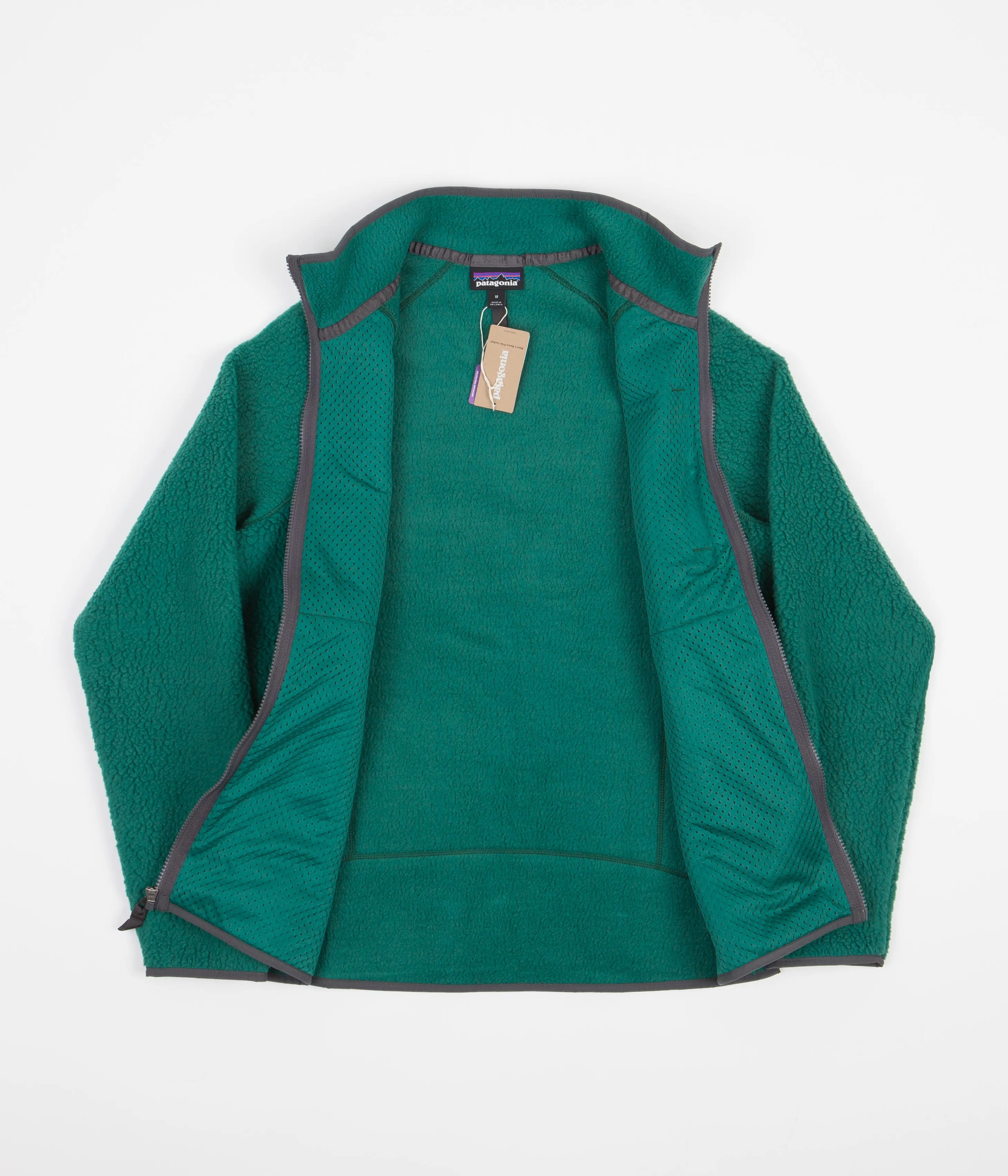 Patagonia Retro Pile Fleece Jacket - Borealis Green