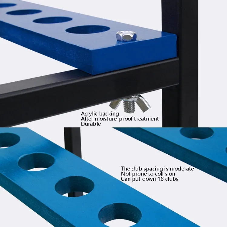 PGM Golf Club Display Stand 18-Hole Double-Layer Rack(18 Rod Position)