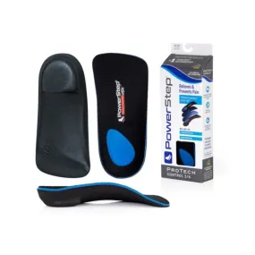 PowerStep ProTech Control 3/4 Orthotic Insoles 1015-03