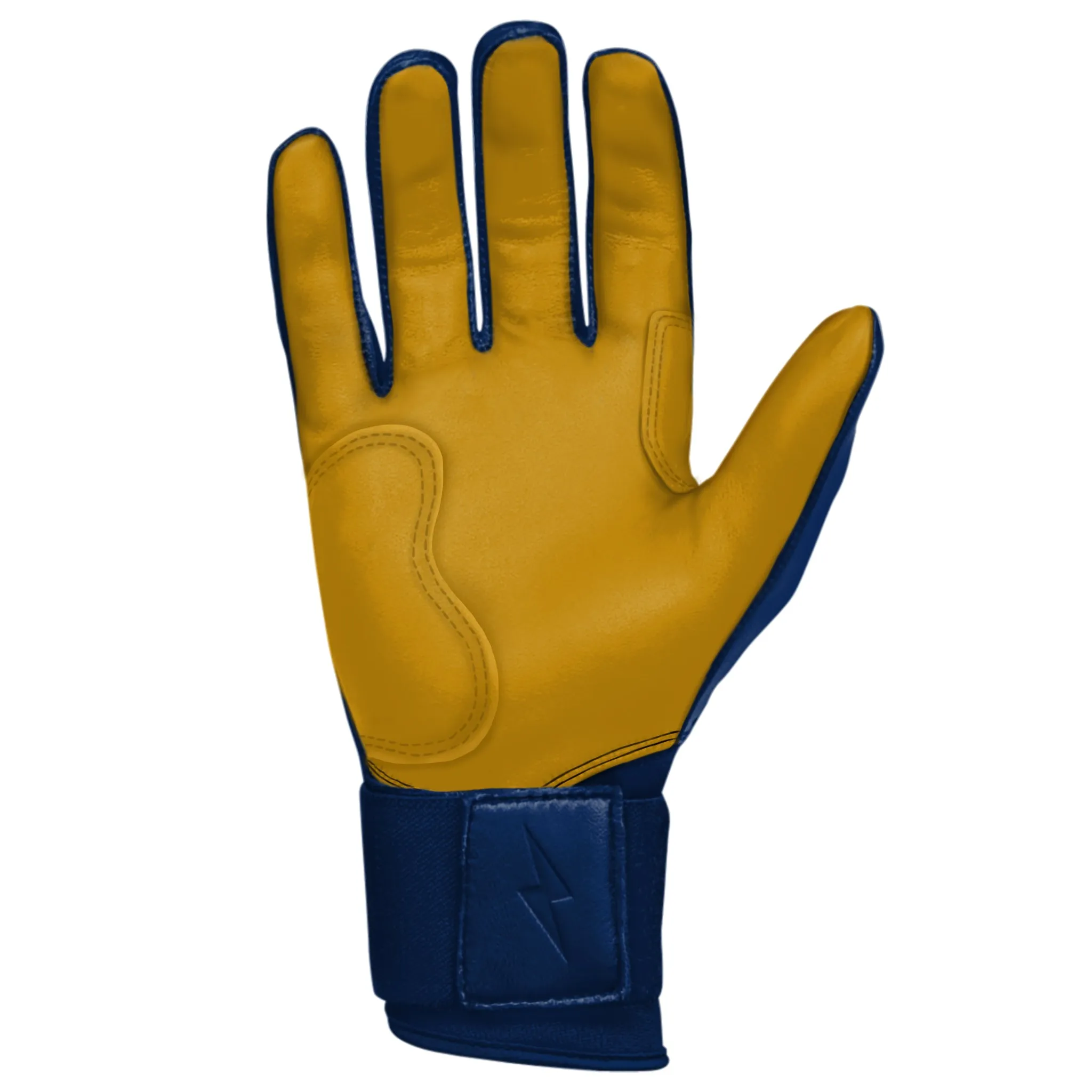 PREMIUM PRO Long Cuff Batting Gloves | NAVY