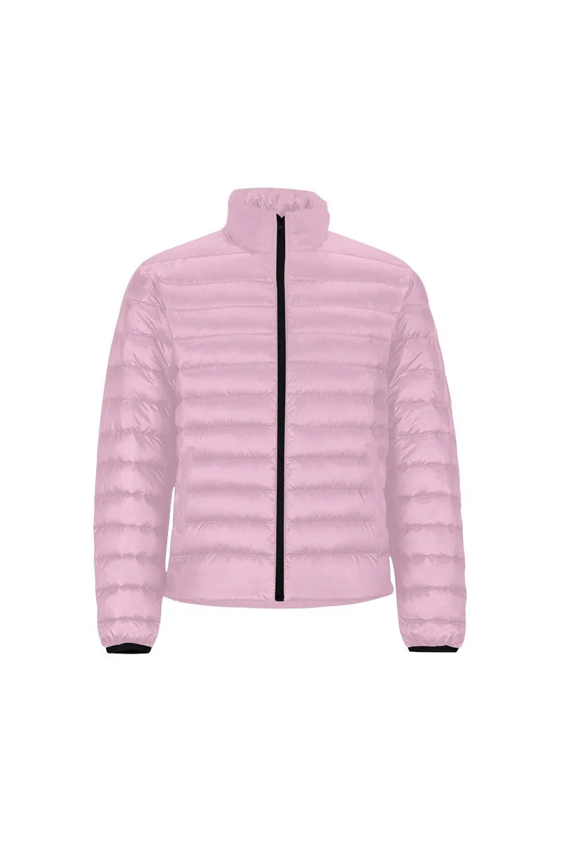 Pressed Roses Unisex Stand Collar Padded Jacket