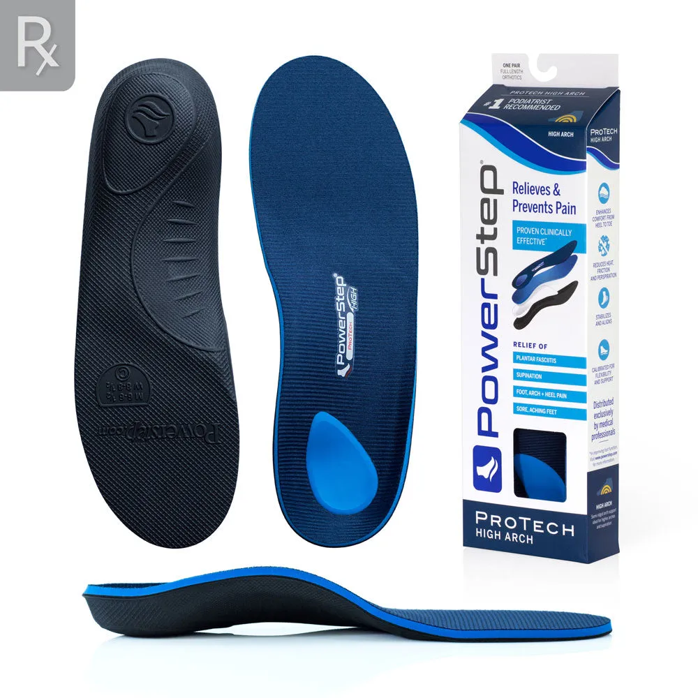 ProTech® High Arch | High Arch Pain Relief Orthotic, Supination Insoles