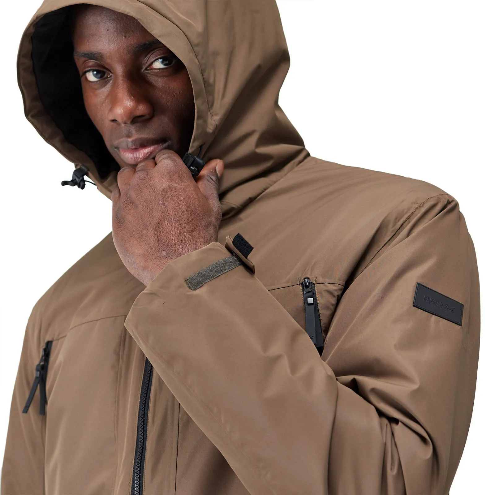 Regatta Mens Salinger II Waterproof Parka Jacket - Crocodile