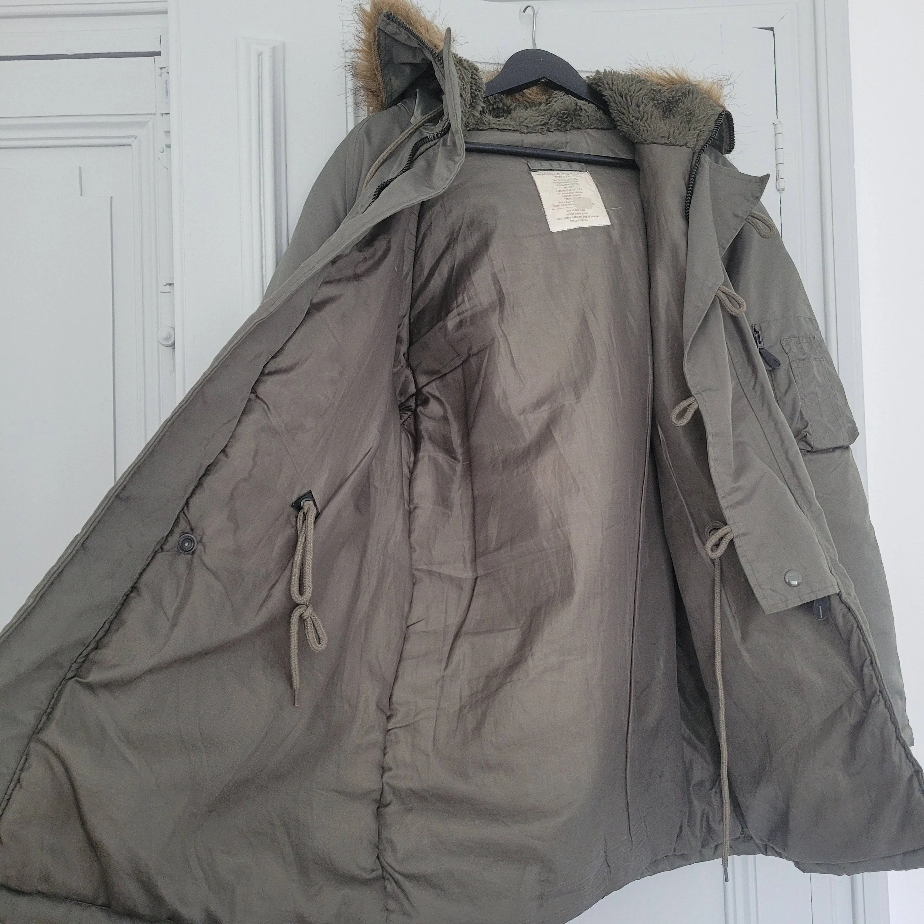 Reproduction N3B Artic parka / reproduction parka N3B