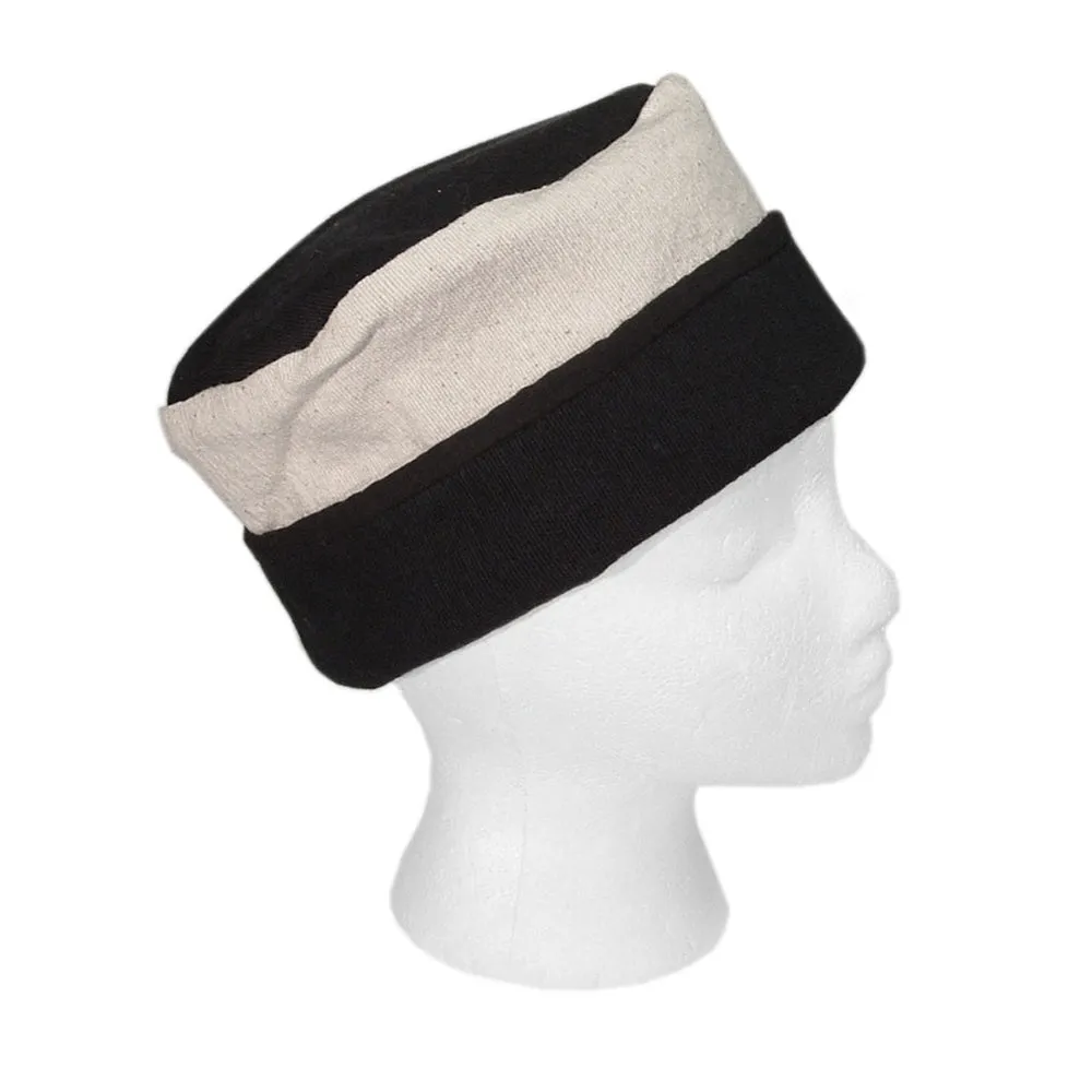 Reversible Heavy Cotton Blockprint Skull Cap