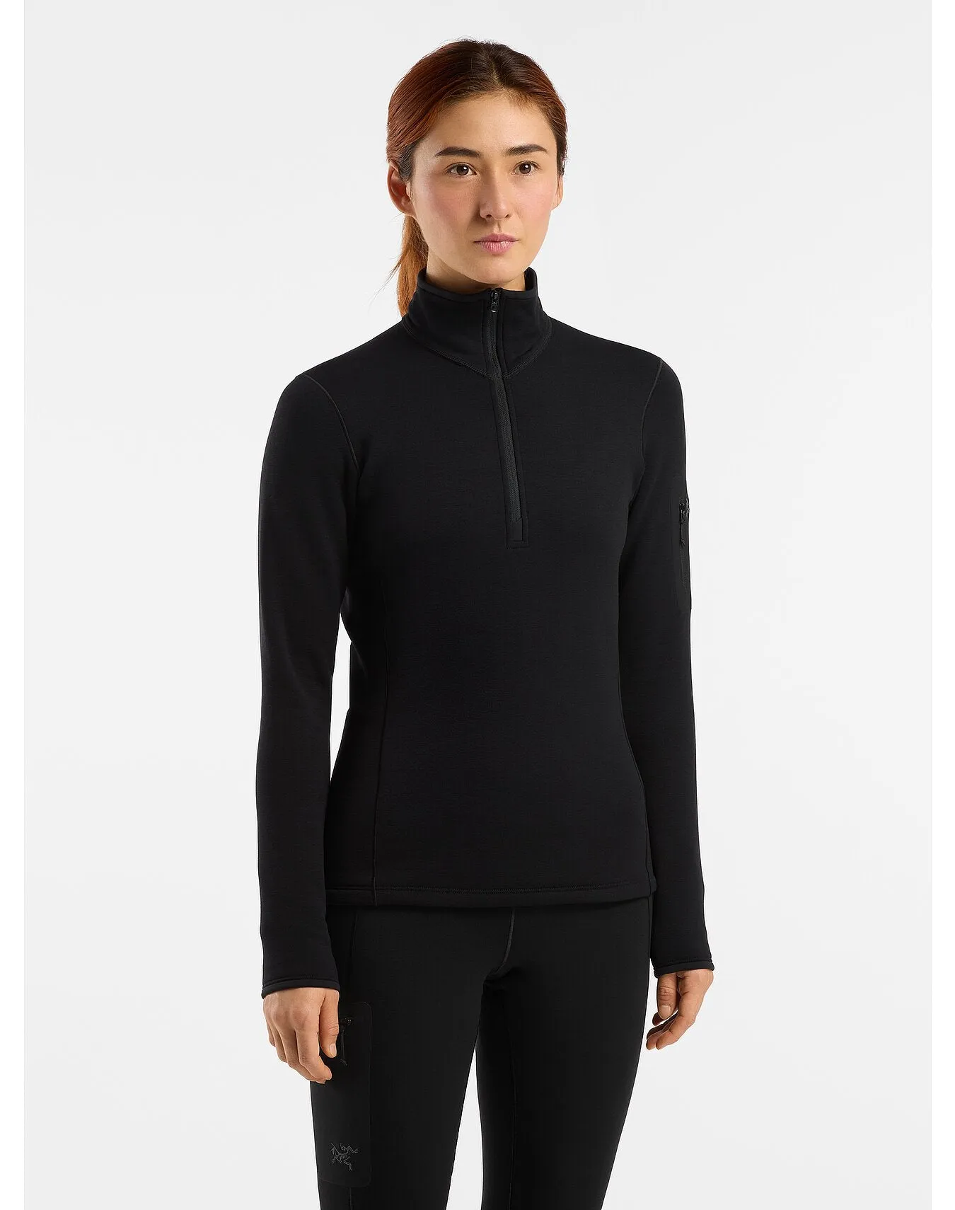 Rho Heavyweight Zip Neck Women's