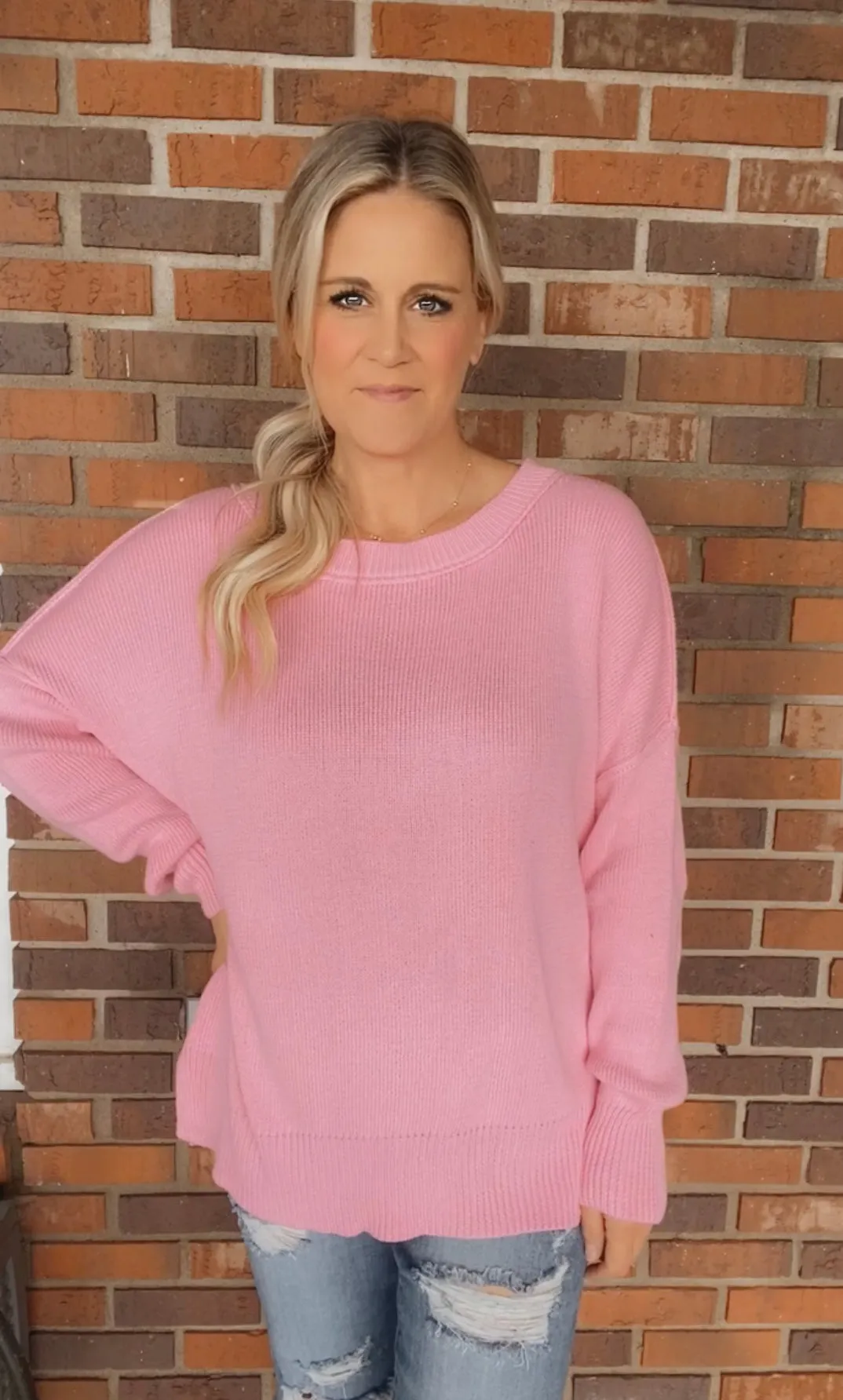 Rose' Pink Sweater