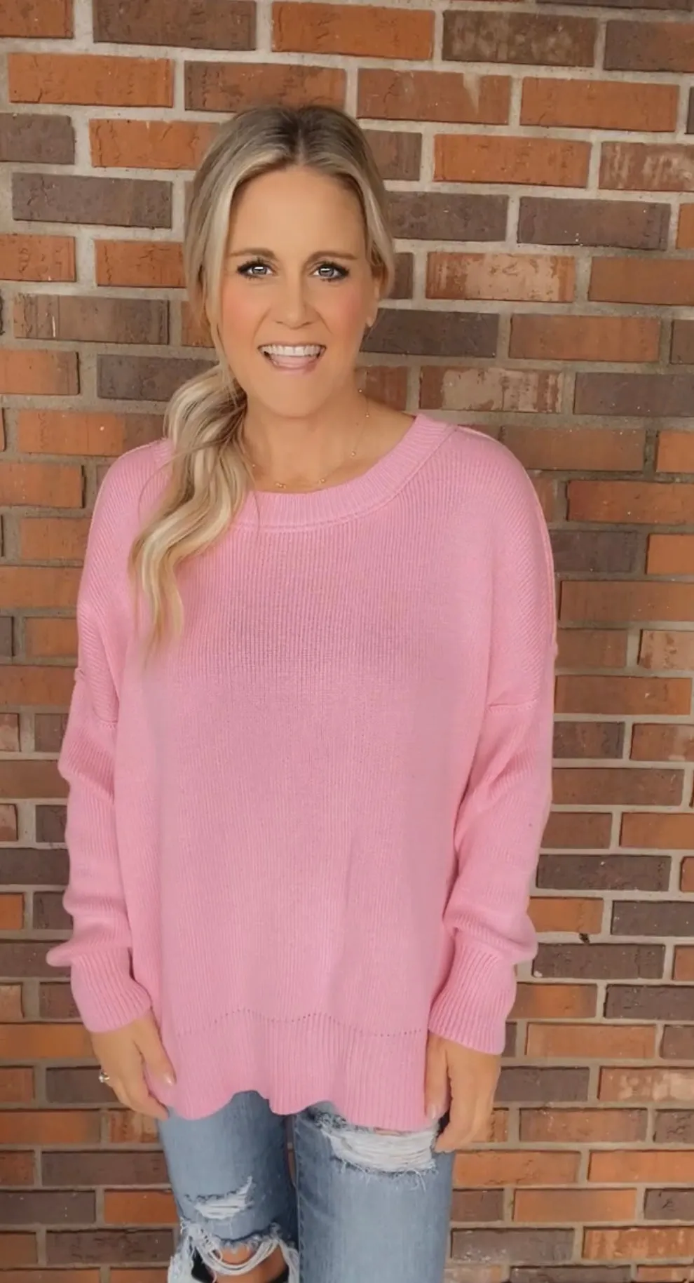 Rose' Pink Sweater