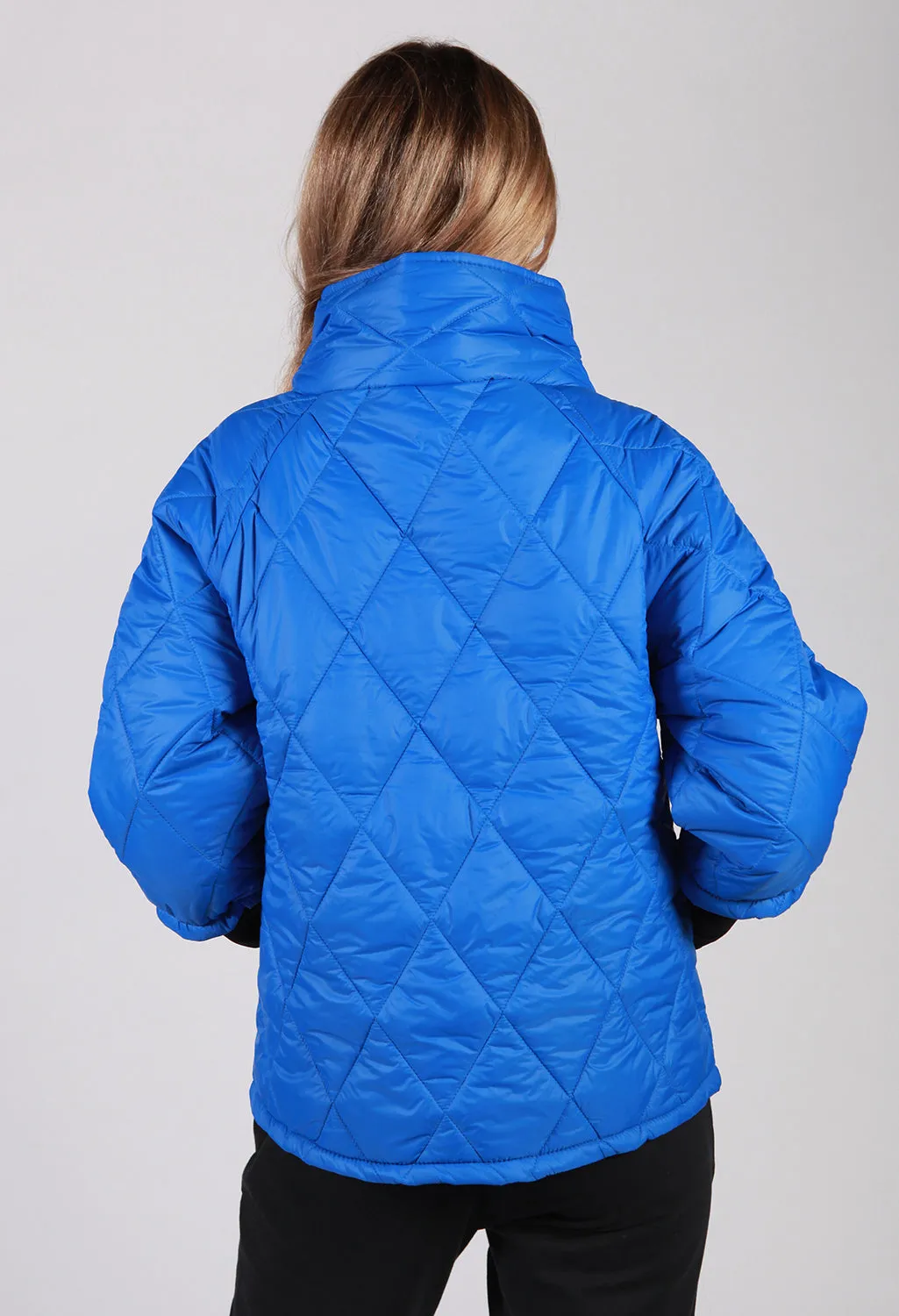 Royal Blue Quilted Jacket