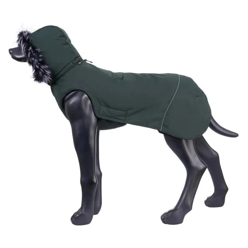 Rukka Frostbiter Parka Coat for Dogs in Forest