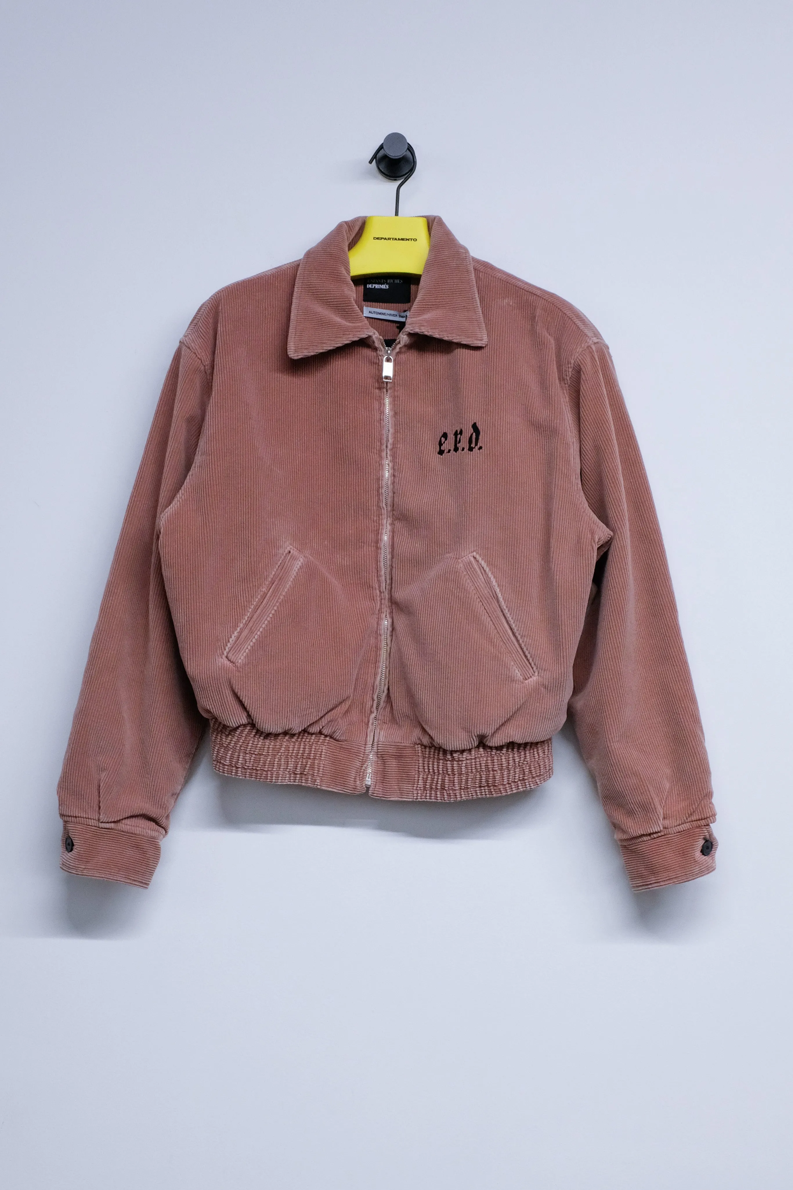 Salmon Corduroy Barbara Jacket