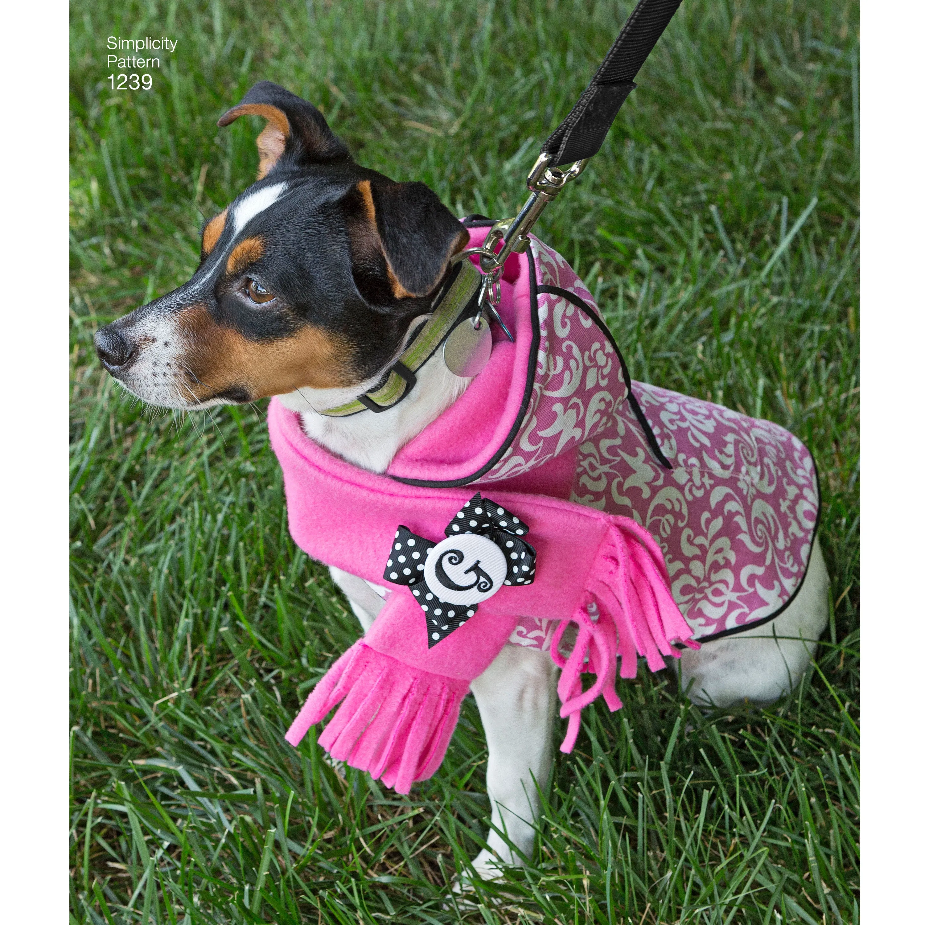 Simplicity Sewing Pattern 1239 Dog Coats in Three Sizes