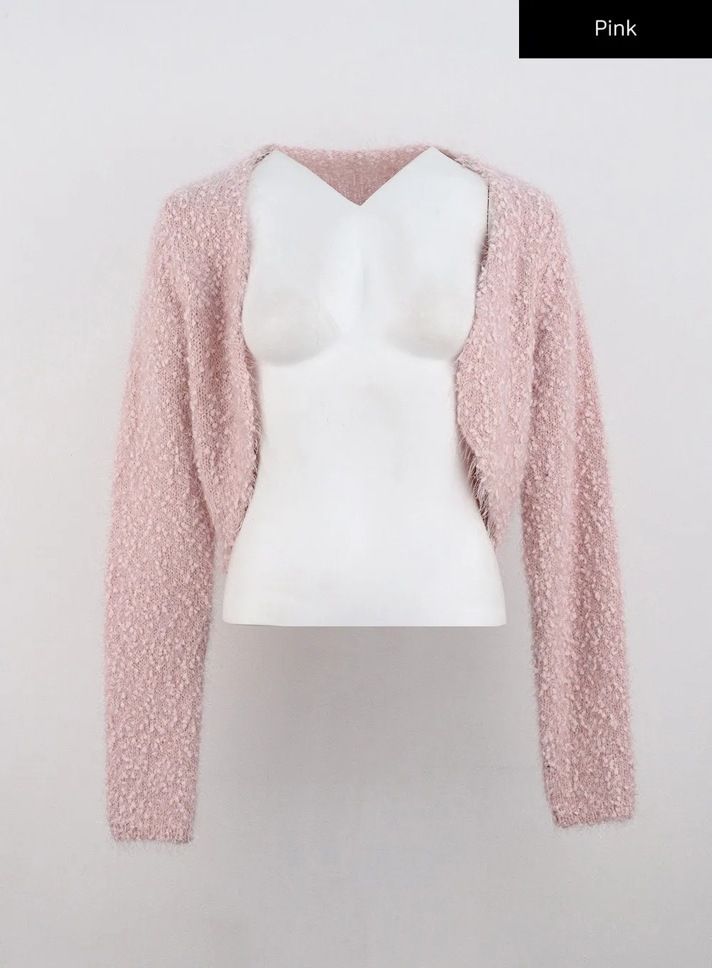 Soft Knit Crop Cardigan CD301