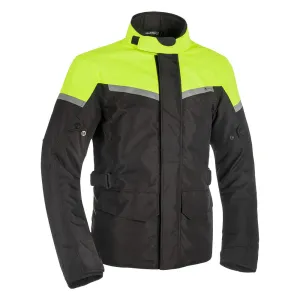 Spartan Long WP Men's Motorbike Jacket Black/Fluo