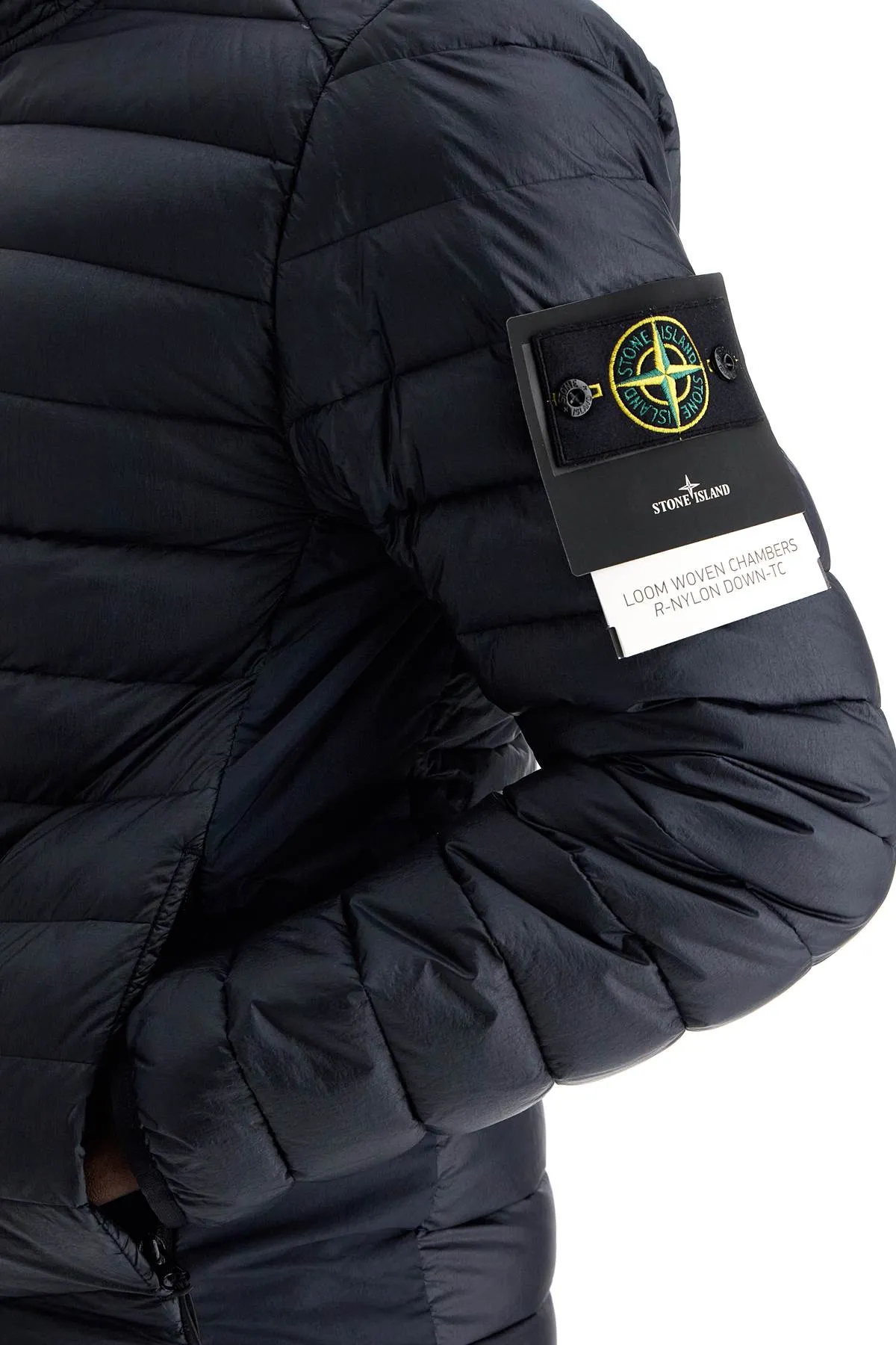 Stone Island lightweight loom woven chambers r-n