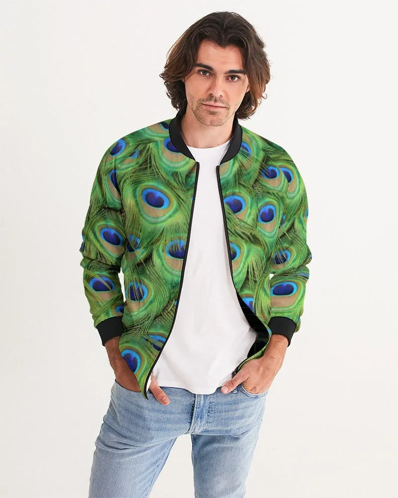 Stunning Peacock Men's Bomber Jacket