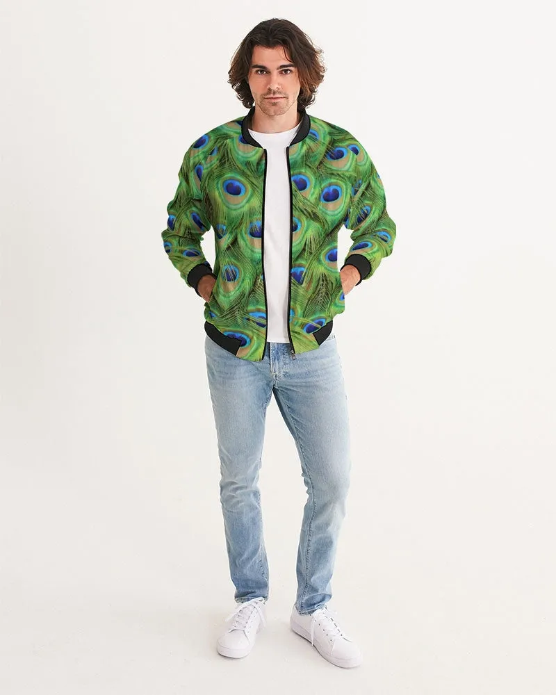 Stunning Peacock Men's Bomber Jacket