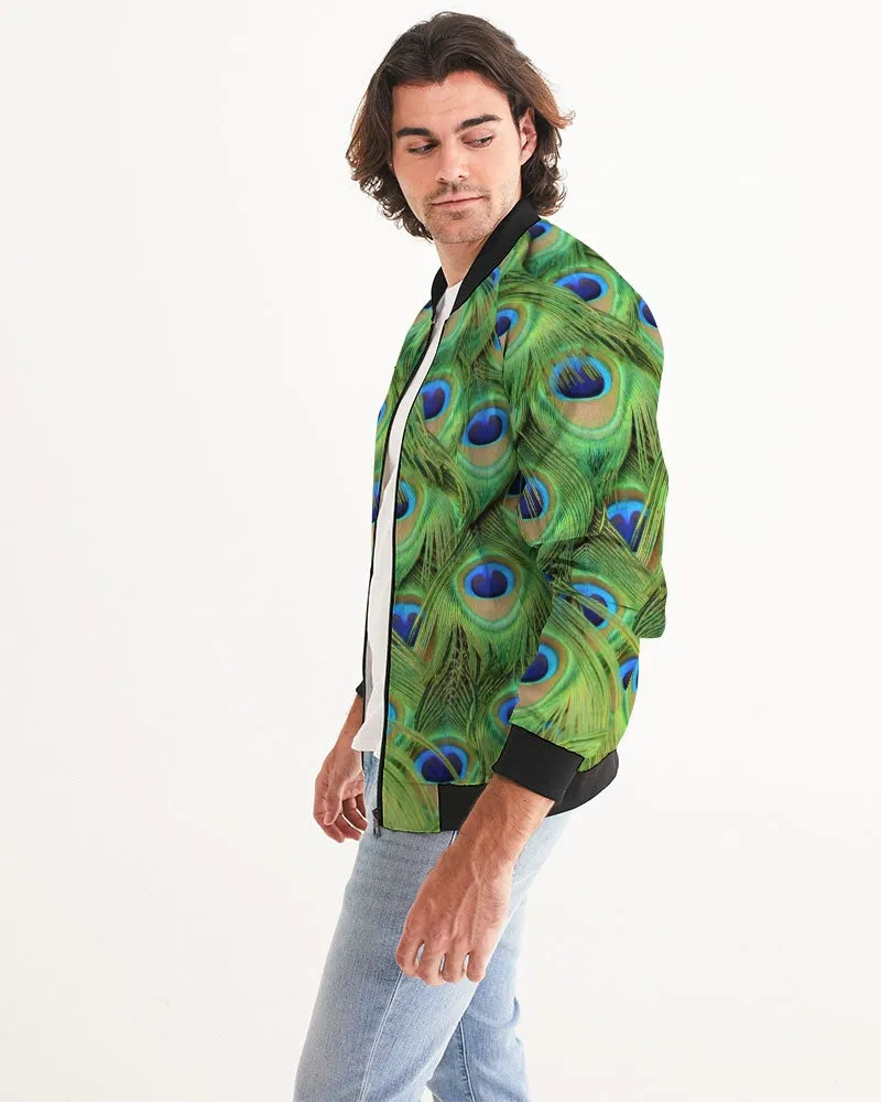 Stunning Peacock Men's Bomber Jacket