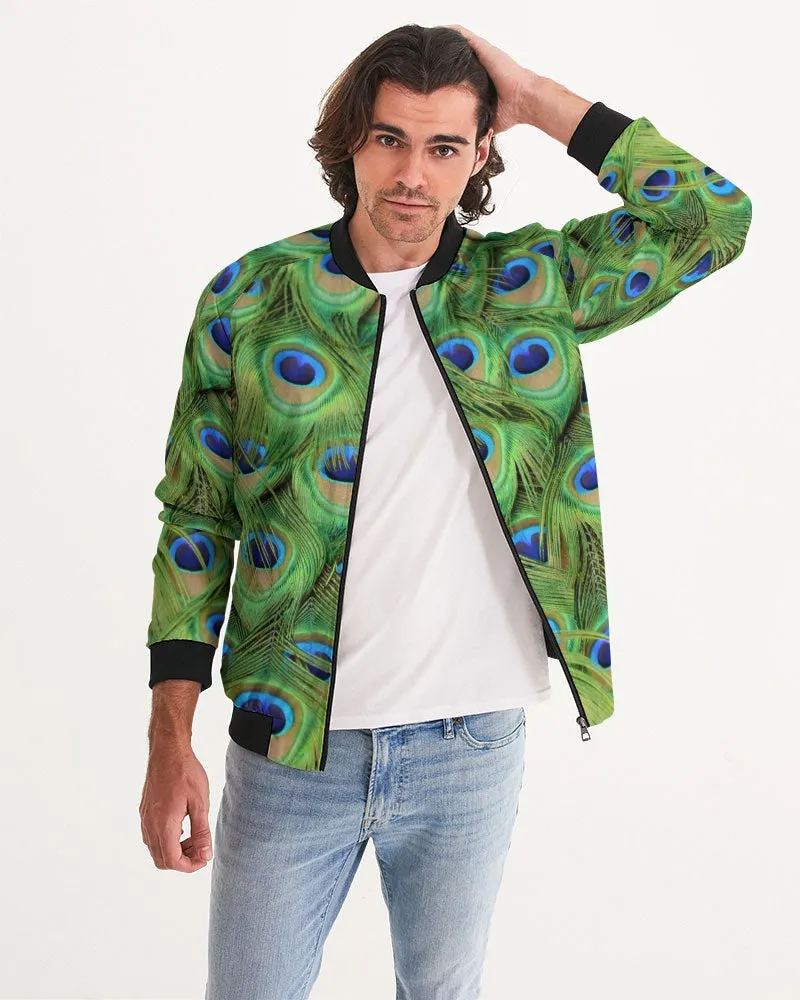 Stunning Peacock Men's Bomber Jacket