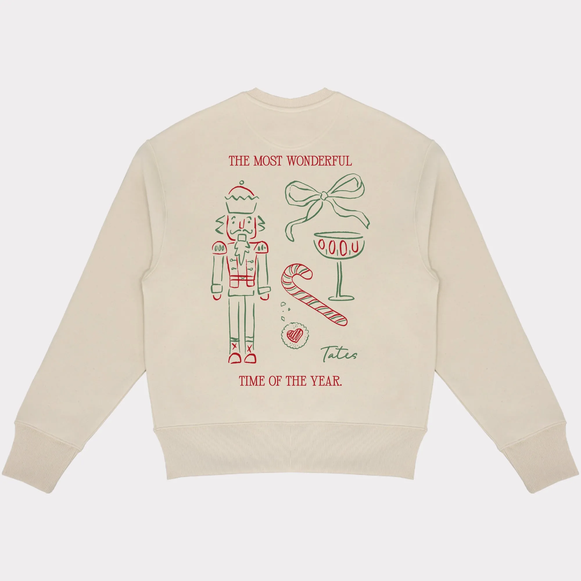 Sweater (Oversized) mit "Nutcracker" Motiv