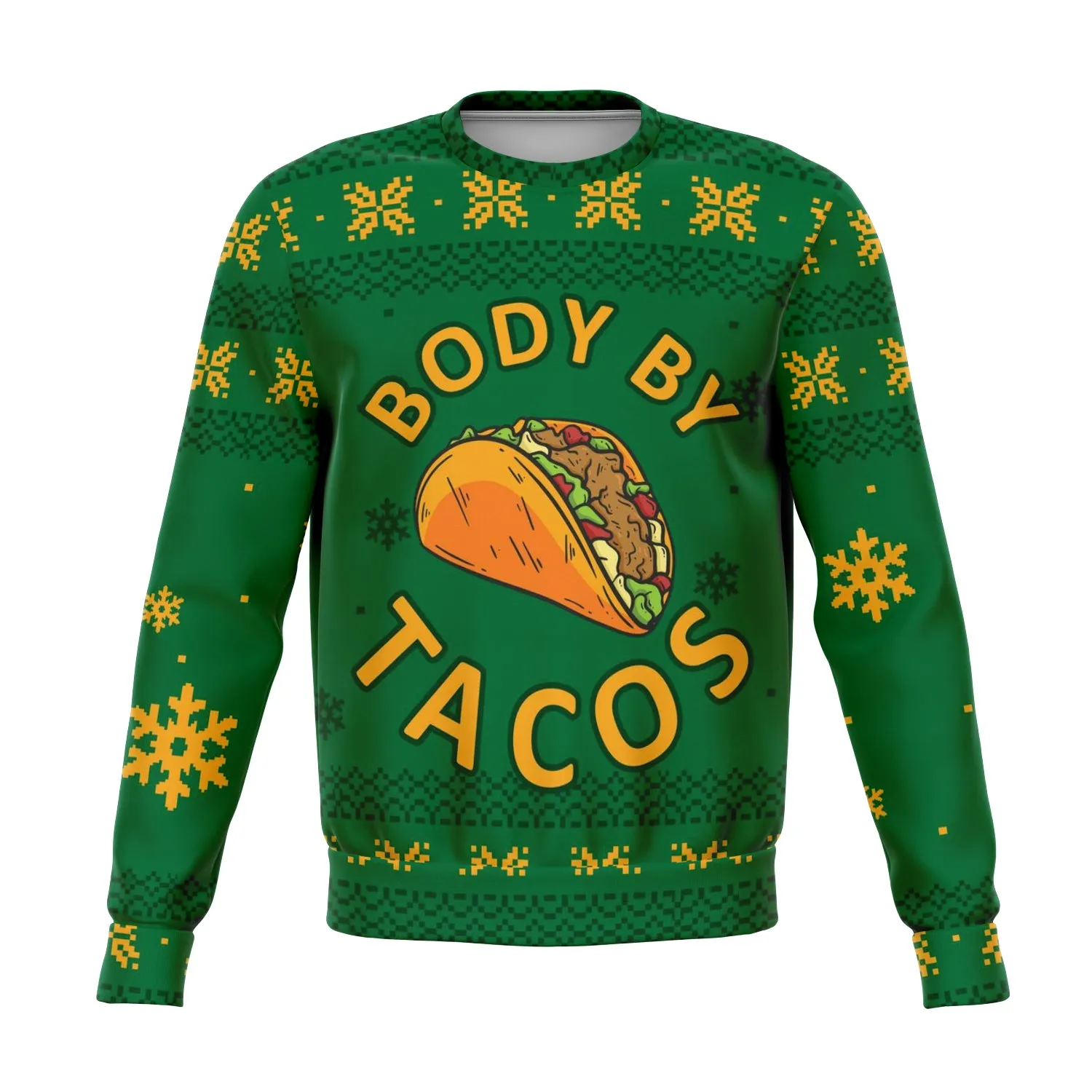 Tacos Ugly Christmas Sweater