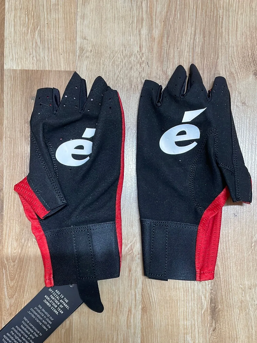 Team Jumbo Visma AGU Premium Race Gloves Red