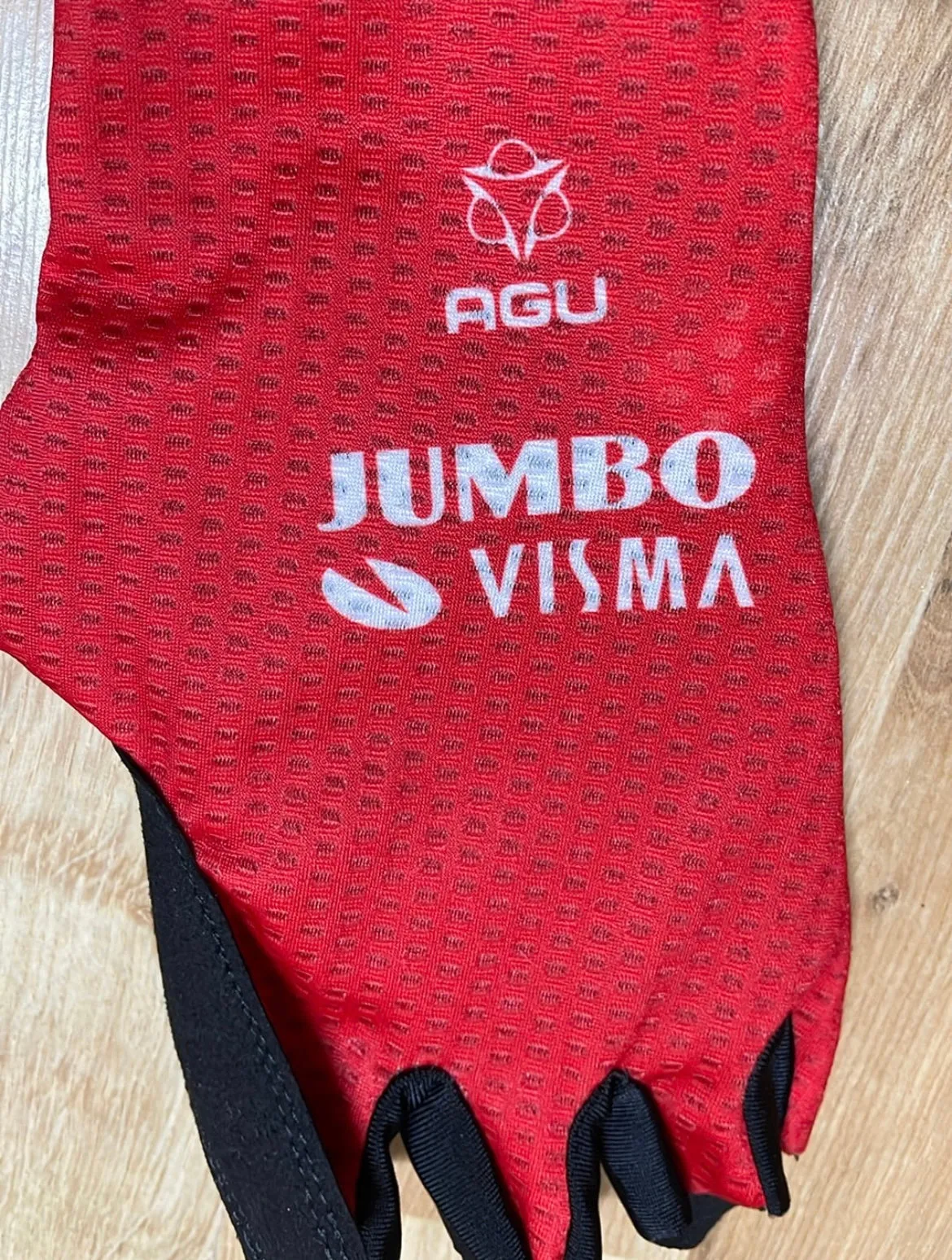 Team Jumbo Visma AGU Premium Race Gloves Red