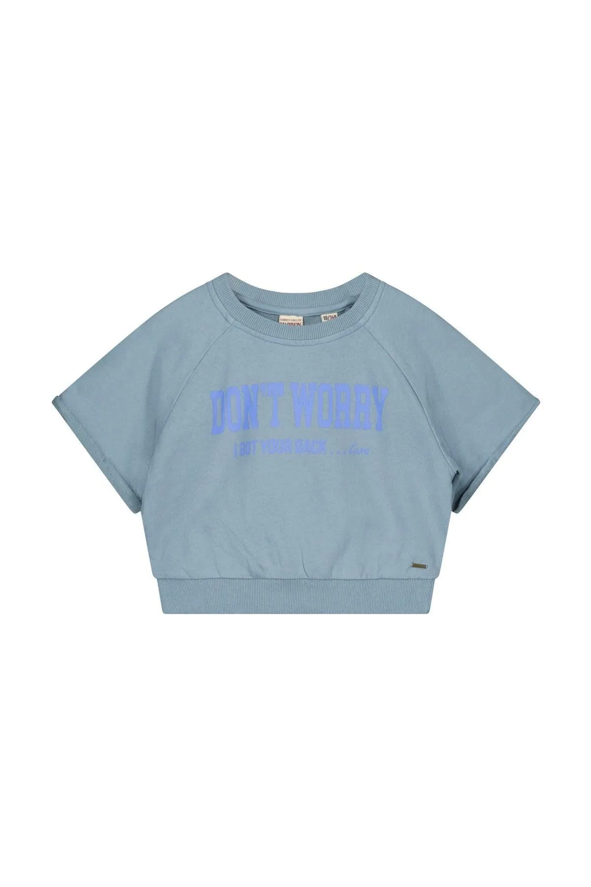 Teen Collab Luna Short Sleeve Sweater Lady Indigo